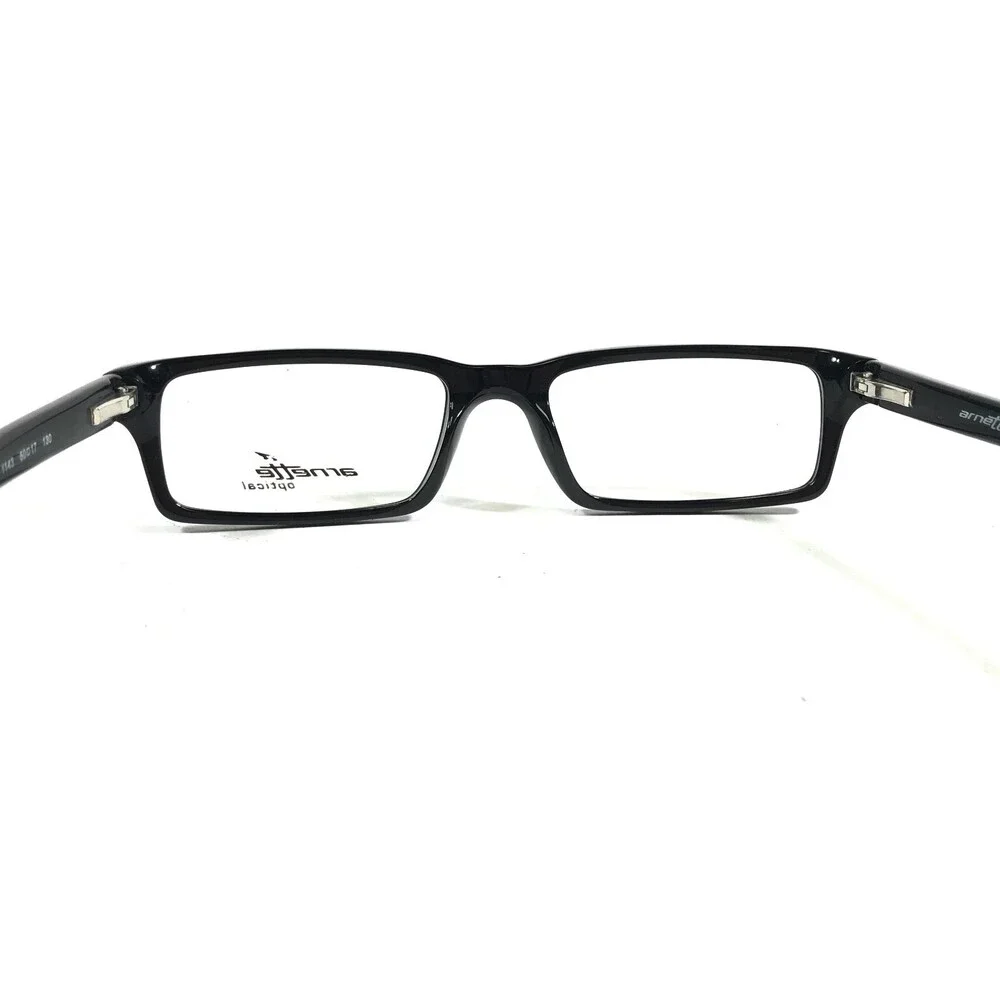 Arnette MOD.7035 1143 Eyeglasses Frames Black Rectangular Full Rim 50-17-130